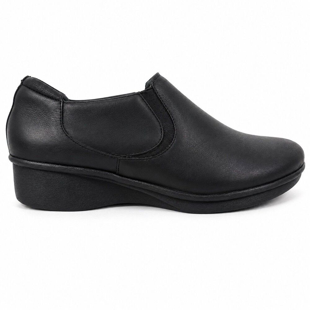 Dansko Lynn Comfort Shoes Booties Clogs Women Size 42 Slip On Black Leather
